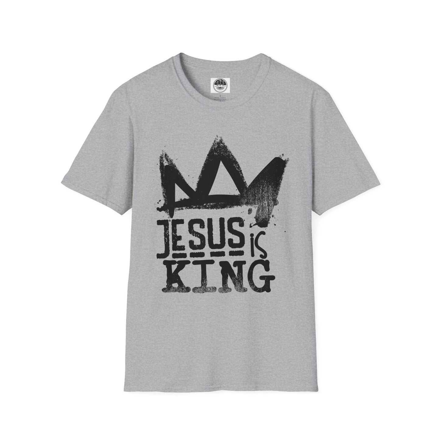 Jesus is King Unisex Softstyle T-Shirt