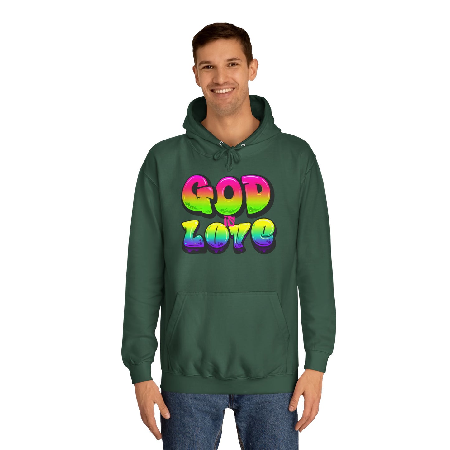 God is Love Hoodie (P)