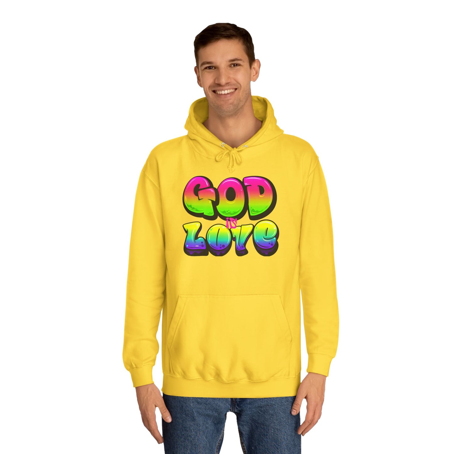 God is Love Hoodie (P)