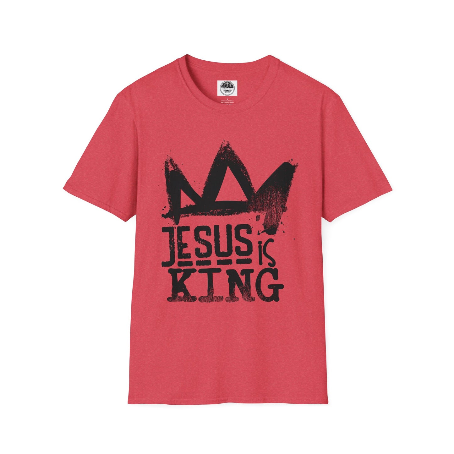 Jesus is King Unisex Softstyle T-Shirt