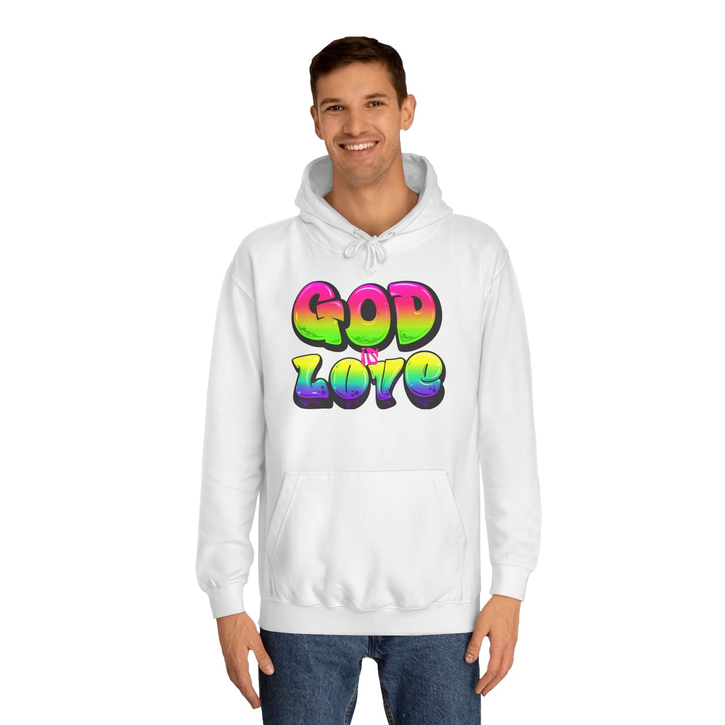 God is Love Hoodie (P)