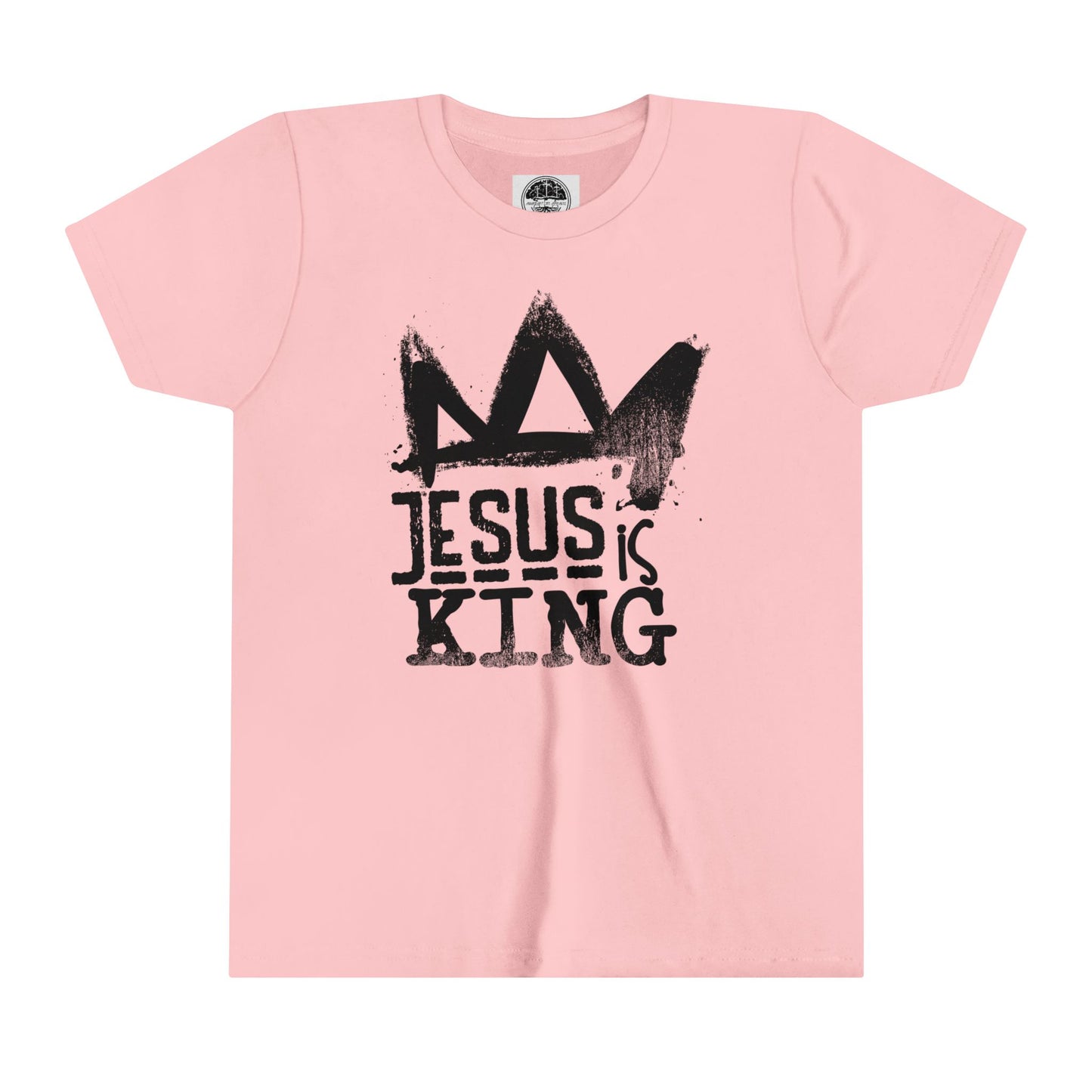 Jesus is King Youth Short Sleeve Tee