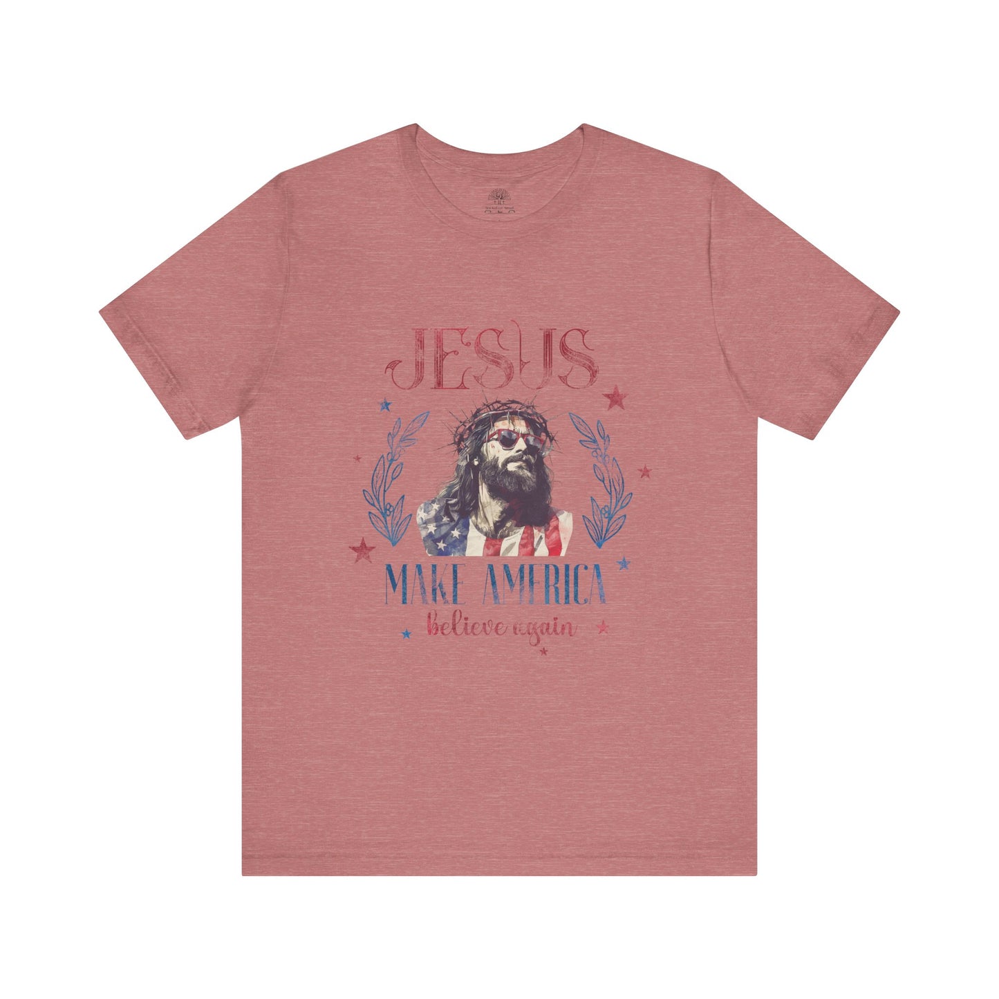 Jesus Make America Pray Again Unisex Jersey Short Sleeve Tee