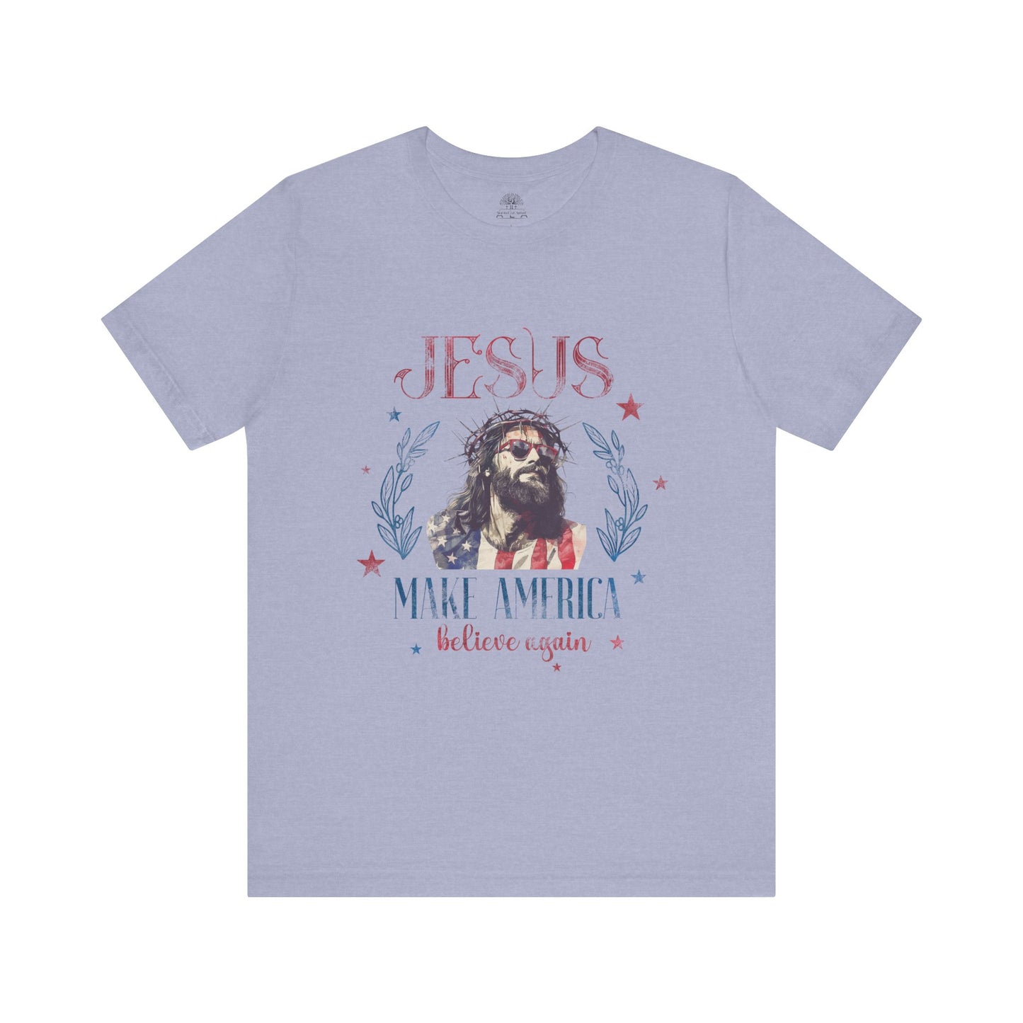 Jesus Make America Pray Again Unisex Jersey Short Sleeve Tee