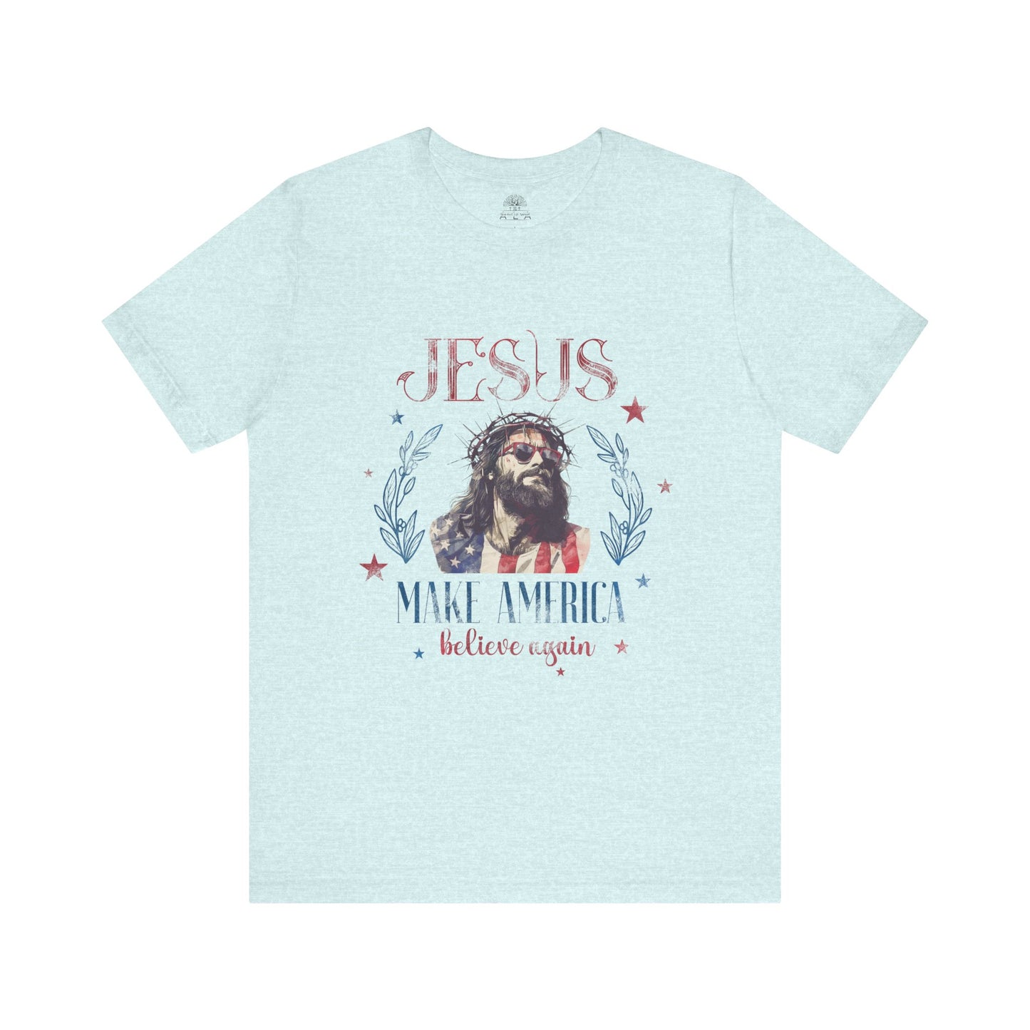 Jesus Make America Pray Again Unisex Jersey Short Sleeve Tee