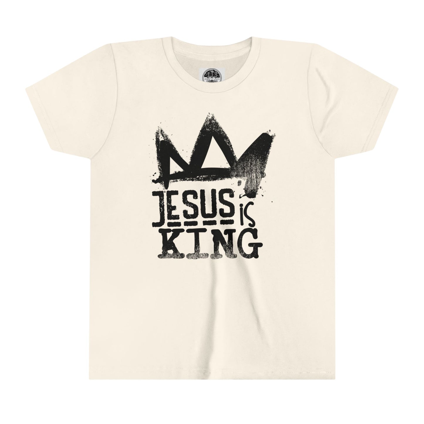 Jesus is King Youth Short Sleeve Tee