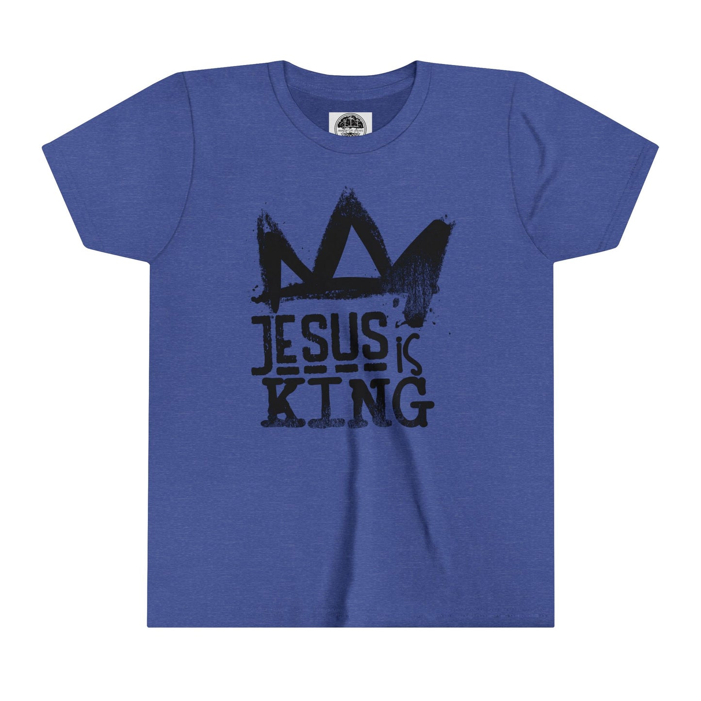 Jesus is King Youth Short Sleeve Tee