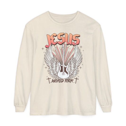 Jesus World Tour Unisex Long Sleeve T-Shirt