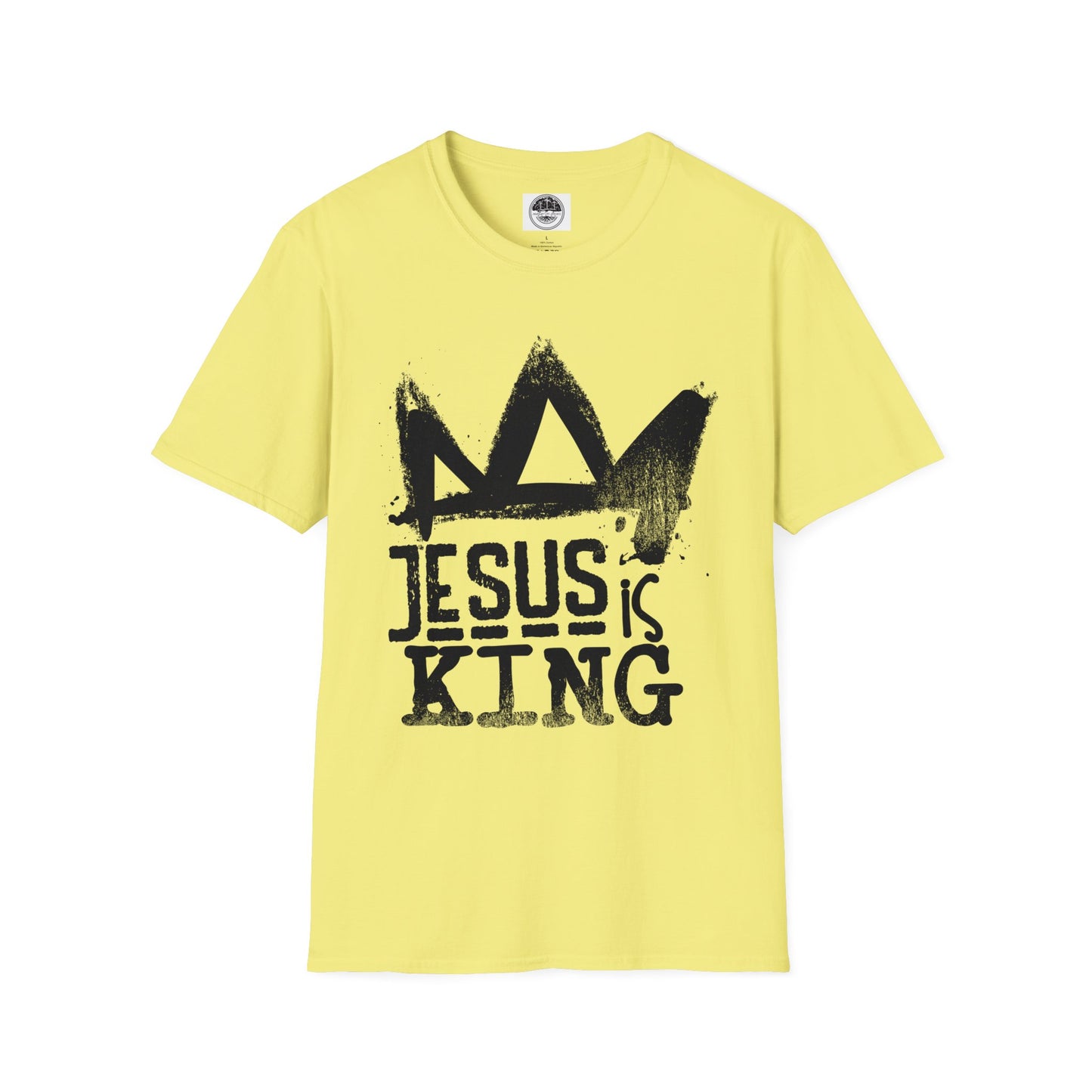 Jesus is King Unisex Softstyle T-Shirt