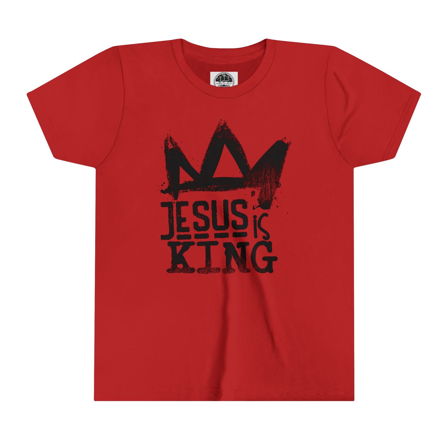 Jesus is King Youth Short Sleeve Tee