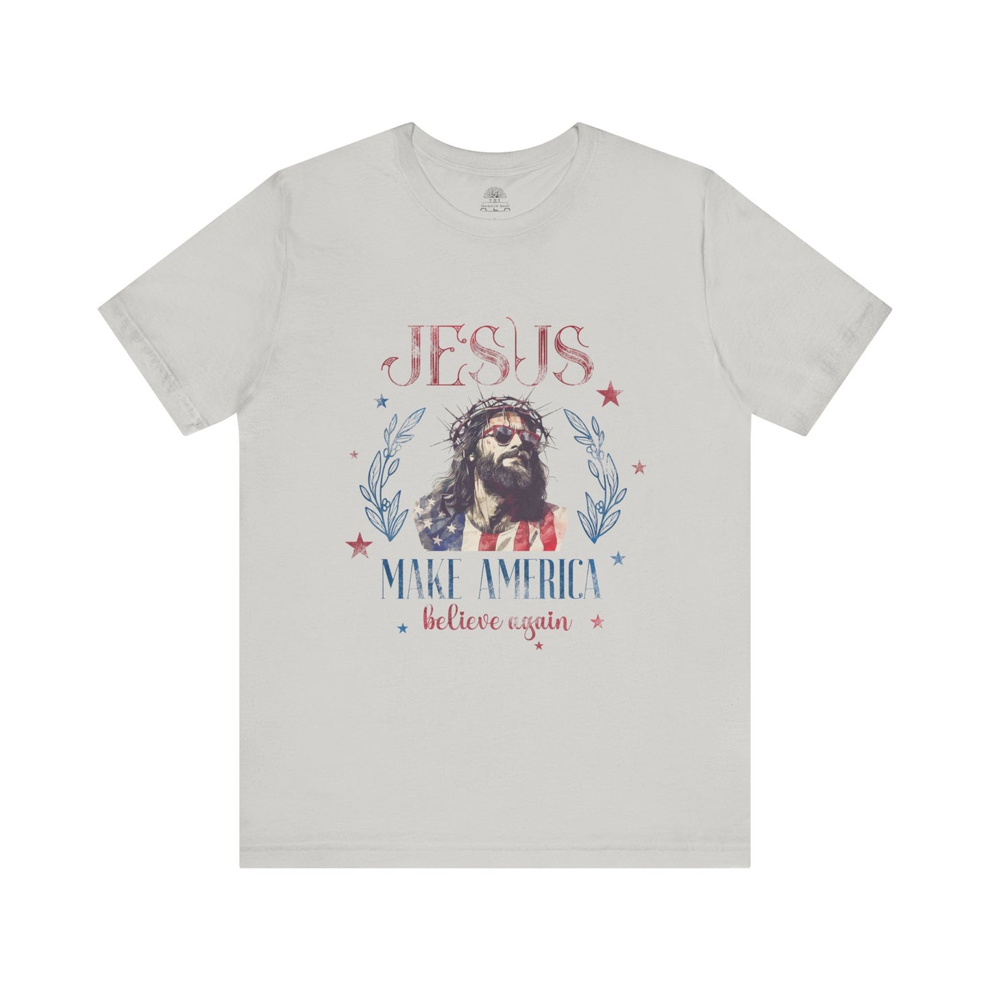 Jesus Make America Pray Again Unisex Jersey Short Sleeve Tee