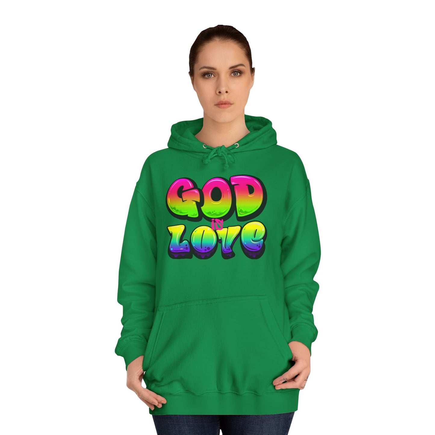 God is Love Hoodie (P)