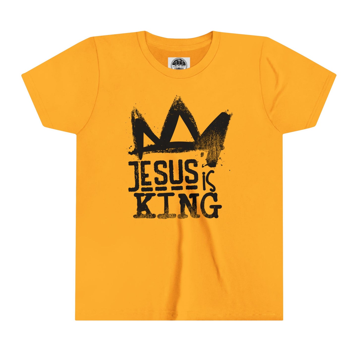 Jesus is King Youth Short Sleeve Tee