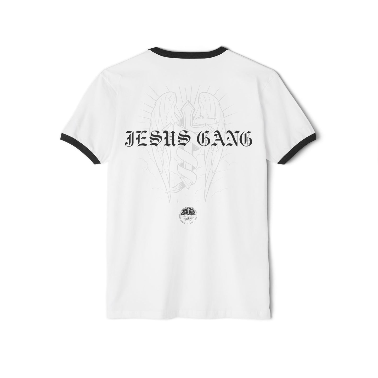 Jesus Gang Editable Year Unisex Cotton Ringer T-Shirt