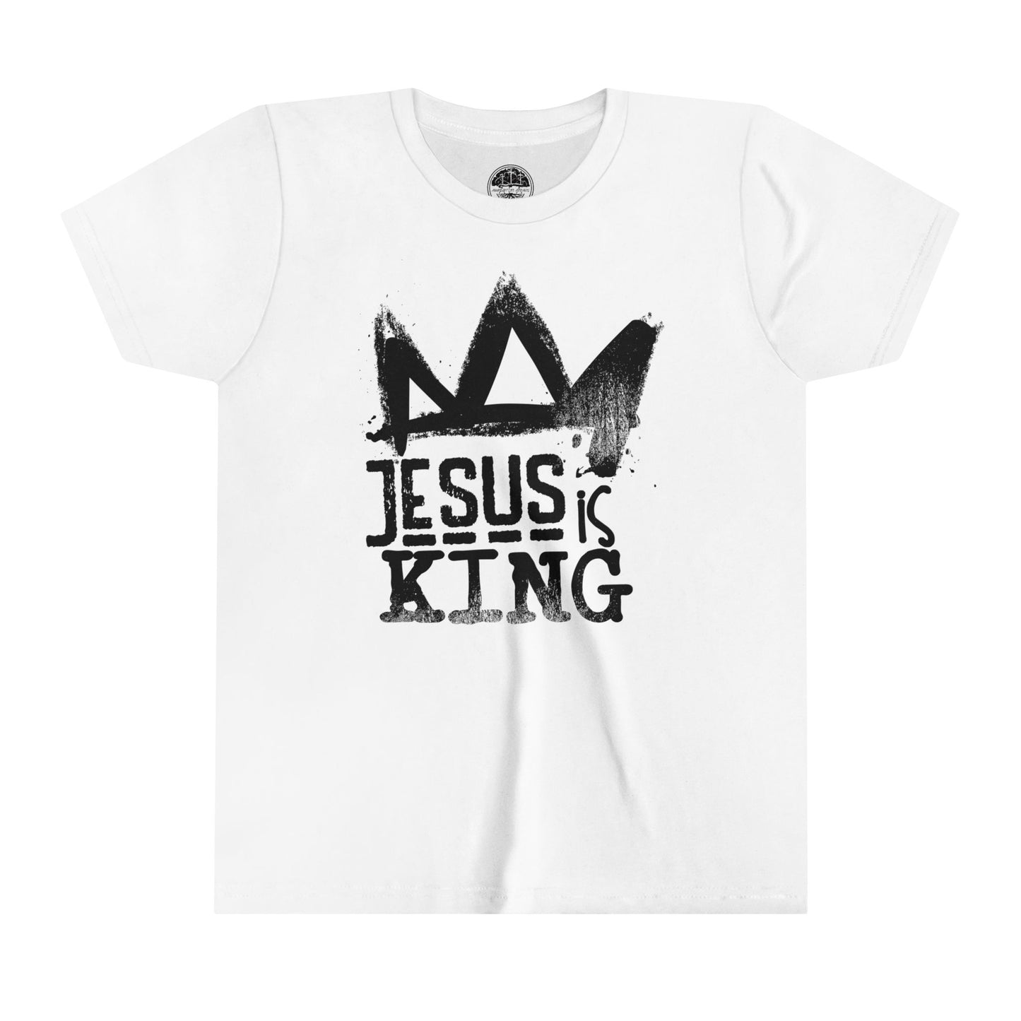 Jesus is King Youth Short Sleeve Tee