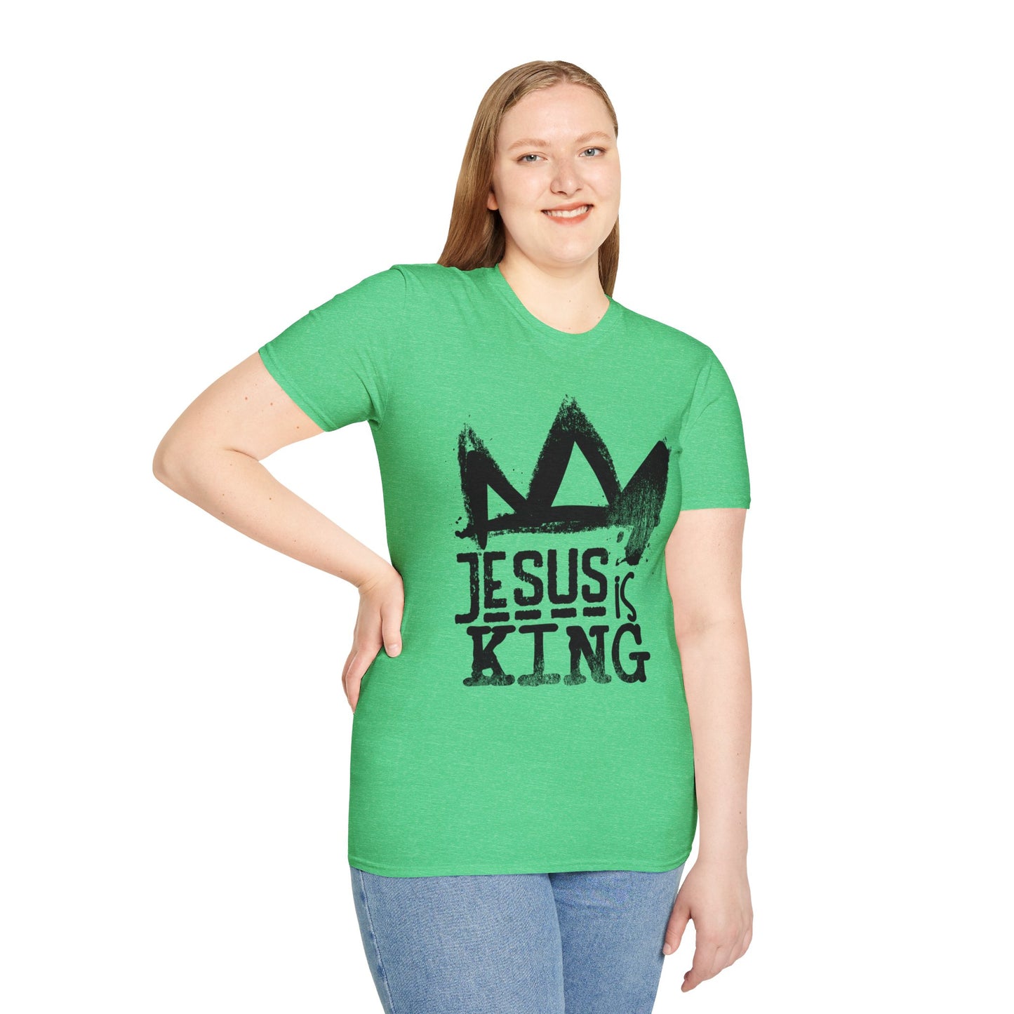 Jesus is King Unisex Softstyle T-Shirt