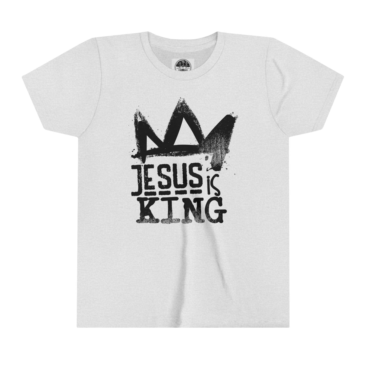 Jesus is King Youth Short Sleeve Tee