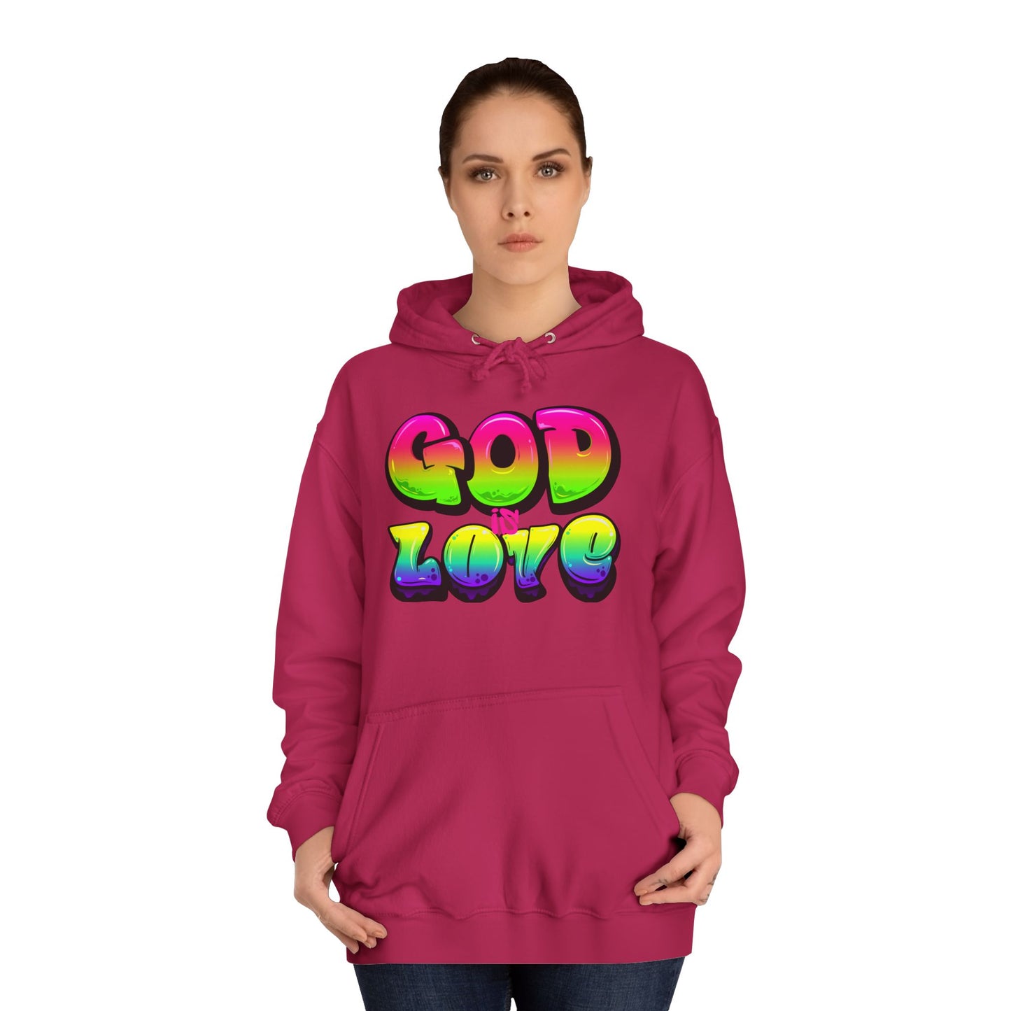 God is Love Hoodie (P)