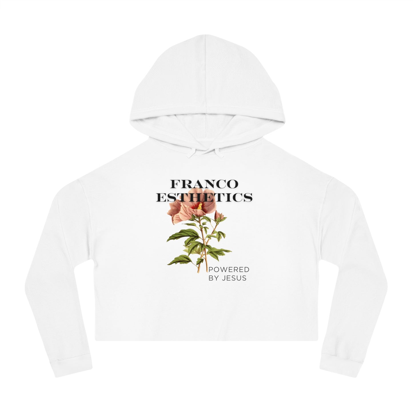 FE BLOOM Women’s Cropped Hooded Sweatshirt