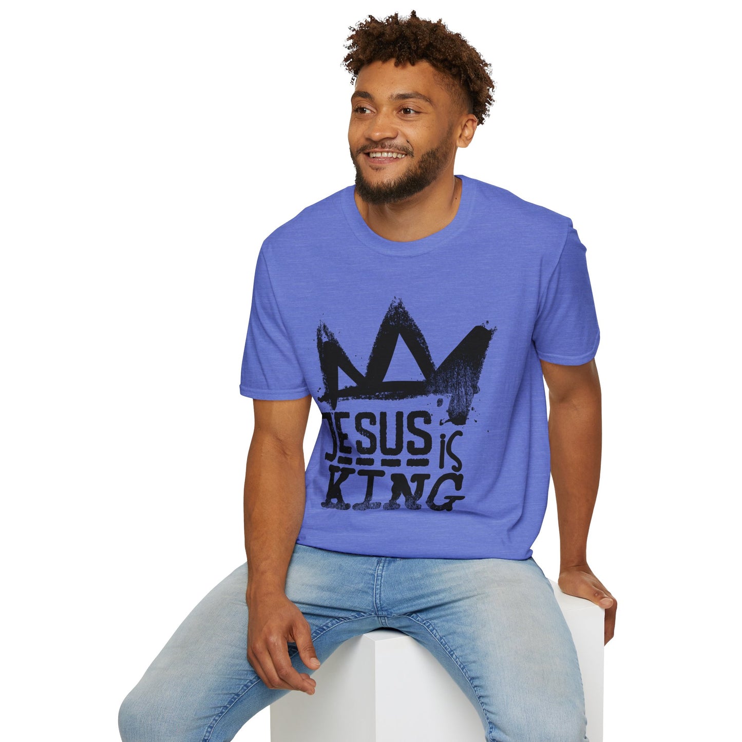 Jesus is King Unisex Softstyle T-Shirt