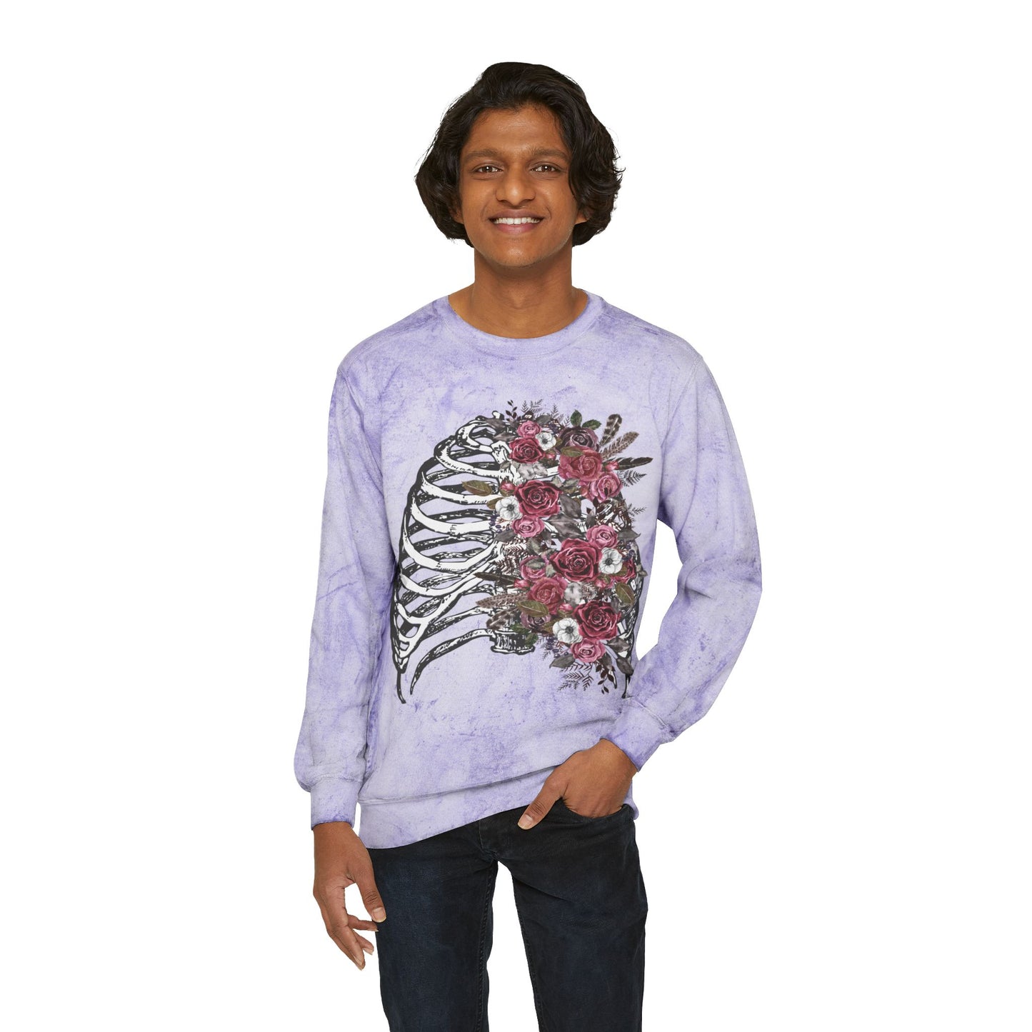 Dry Bones Live Tie Dye Crewneck Sweatshirt