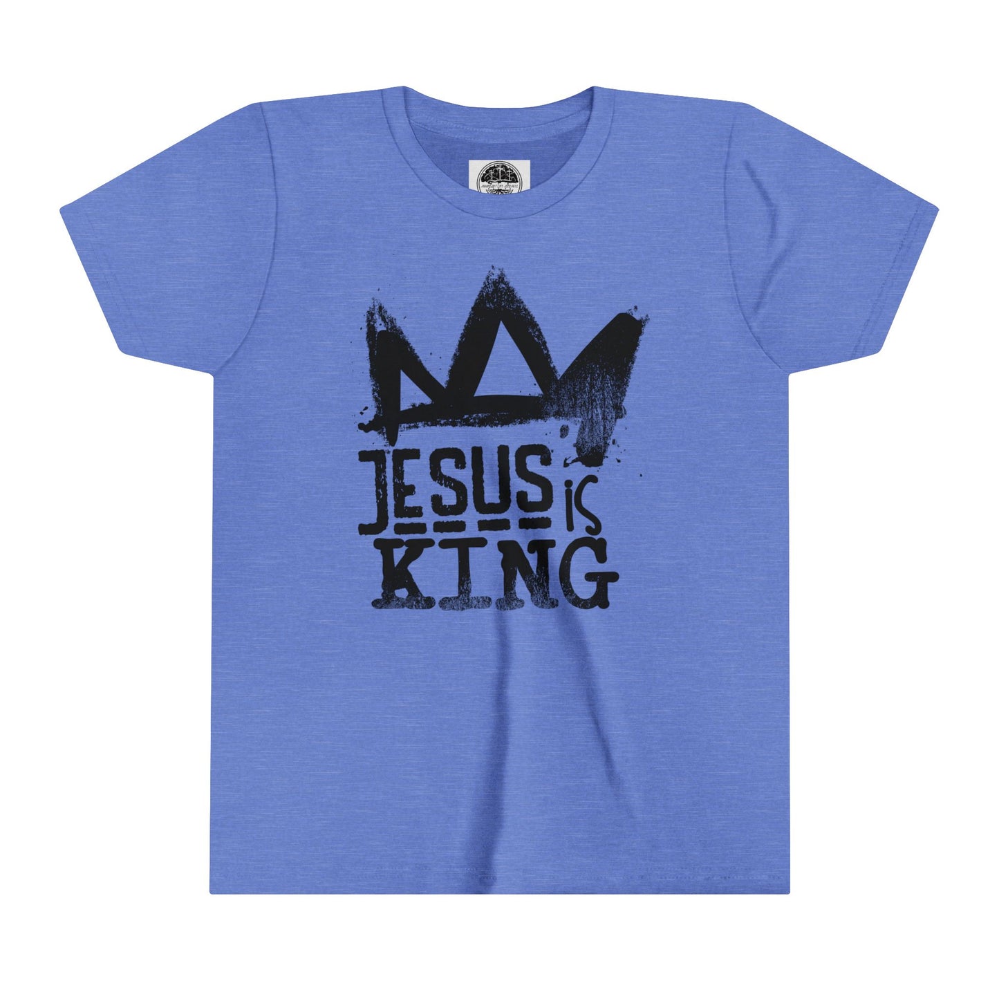 Jesus is King Youth Short Sleeve Tee