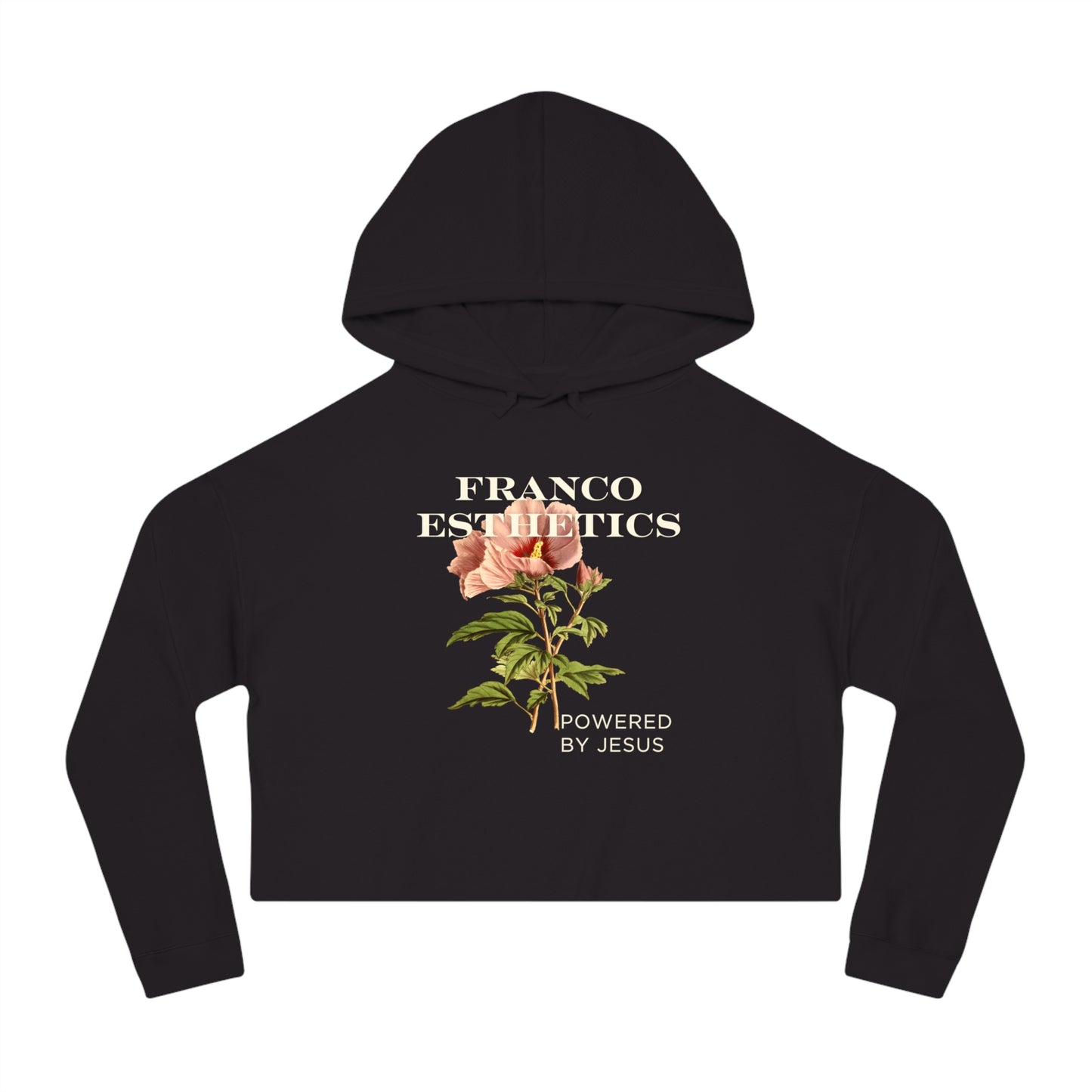 FE BLOOM Women’s Cropped Hooded Sweatshirt