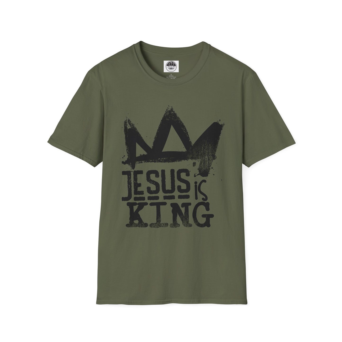 Jesus is King Unisex Softstyle T-Shirt