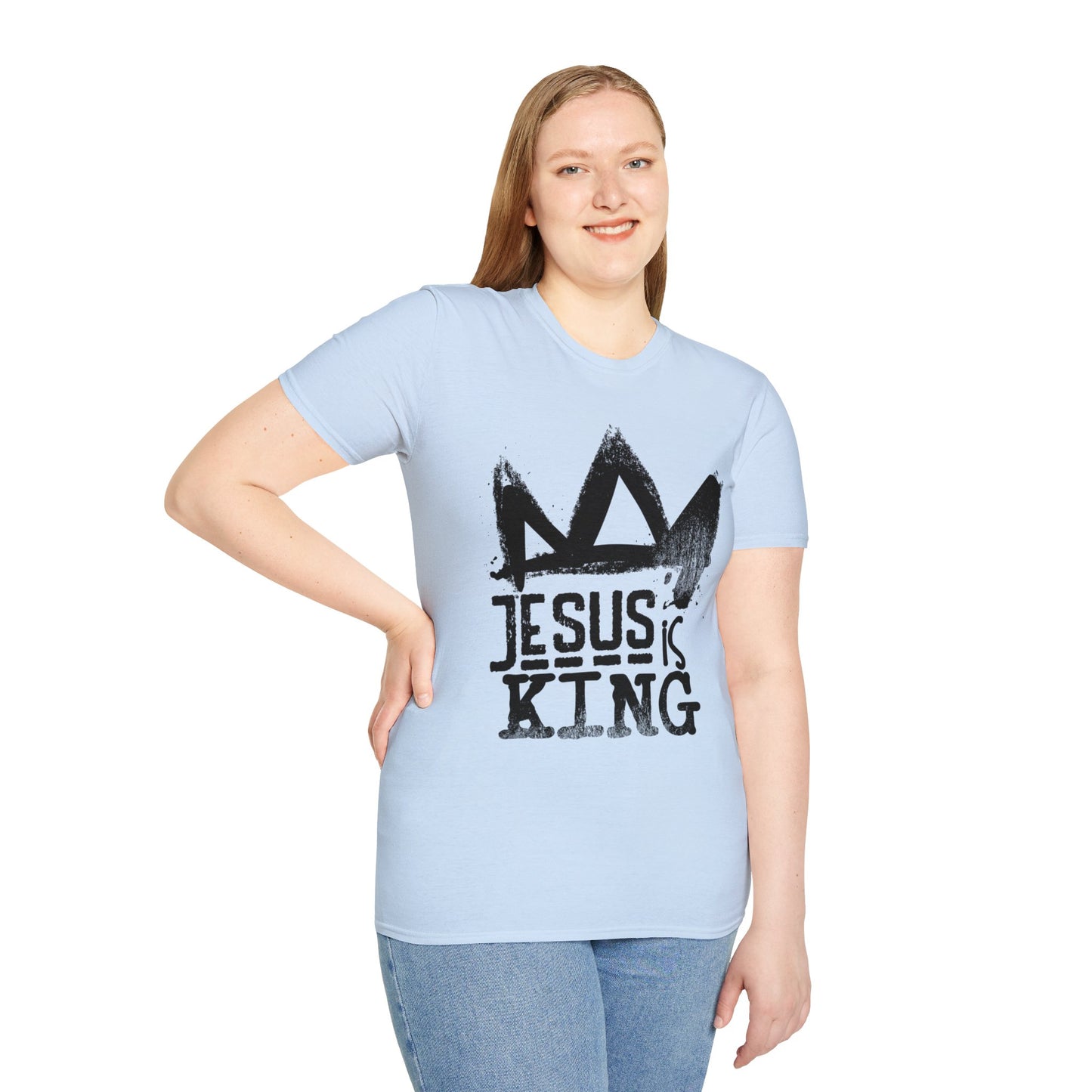 Jesus is King Unisex Softstyle T-Shirt